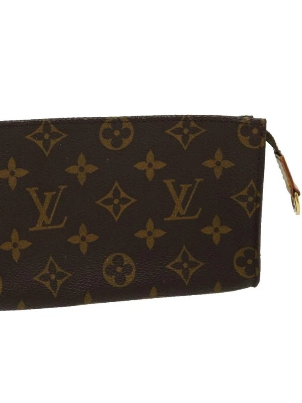 LOUIS VUITTON Monogram Bucket PM Accessory Pouch LV Auth
